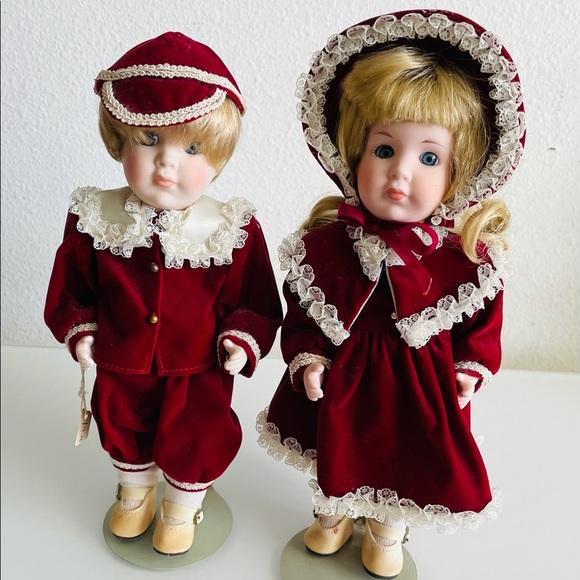 Vintage Girle&boy doll - Picture 2 of 7